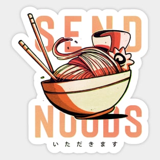 Send Noodles! Sticker